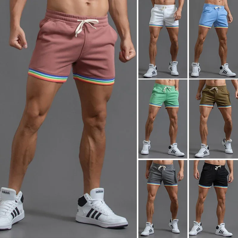 Crossfit Male - Celana Pendek Crossfit Katun Musim Panas