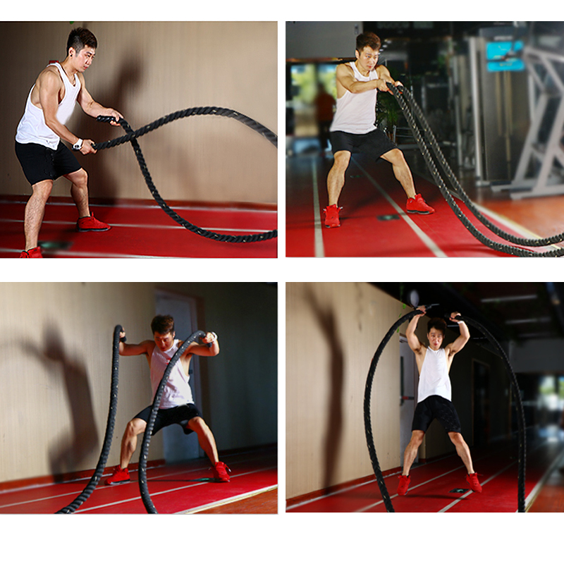 Crossfit No Equipment Workouts - Tali Battle Profesional 9M/12M/15M, Peralatan Latihan