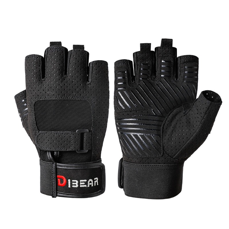 Crossfit Equipment - Sarung Tangan Gym Binaraga Powerlifting Dumbbell
