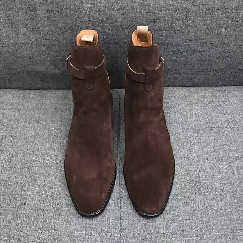 Sepatu Boots Kulit Suede Sapi  - Crossfit Male ulasan dan harga