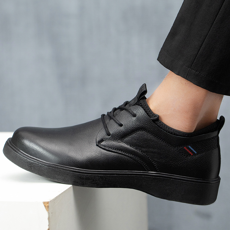Sepatu kulit asli untuk pria,  - Crossfit Male ulasan dan harga