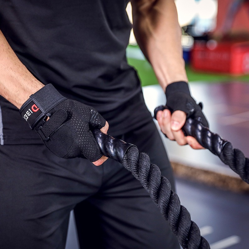 Sarung Tangan Gym Binaraga Pow - Crossfit Equipment ulasan dan harga